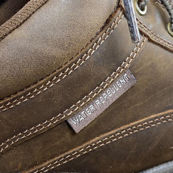 Skechers Respected Boswell Brown Mid Boots Men's 11.5 Relaxed Fit Lace Up Hiking - Picture 8 of 9